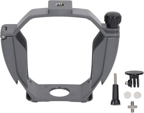 Extension Mount Bracket Kit 3, Multifunctional Camera Holder with 1/4in Screw Adapter for Action Cam & Light, Stable ABS Clamp Accessory in Kuwait