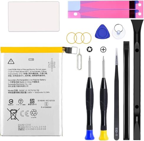Pixel 3 XL Battery,2026 Upgraded Battery Replacement for Google Pixel 3 XL G013C with Professional Replacement Tool Kits in Kuwait
