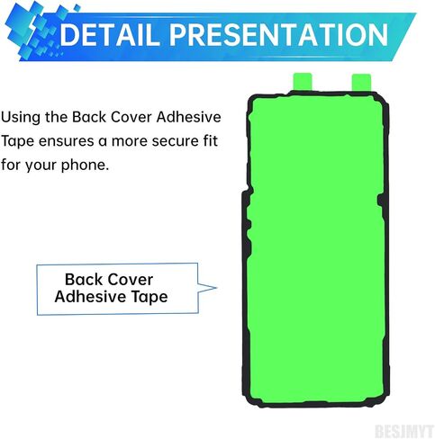 3PCS Battery Door Cover Adhesive Tape for Samsung Galaxy S21 5G in Kuwait