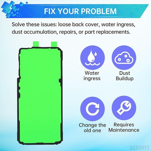 3PCS Battery Door Cover Adhesive Tape for Samsung Galaxy S21 5G in Kuwait