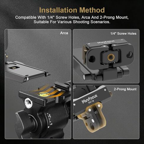 MINIFOCUS Magnetic Mount Stand for DJI Osmo Pocket 4/3 1/4"-20 Locating Holes Plate for Arca-Swiss Pocket4 Accessories Adapter Clamp Magnet Suction Case Holder on Desktop in Kuwait