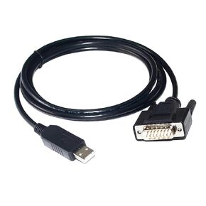 FT232RL CHIP USB to D-SUB 15PIN DB15 Male/Female RS232 Serial Communication Cable(3metres,USB to DB15 Female) in Kuwait