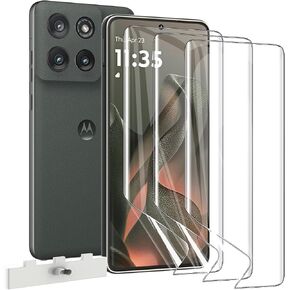 [3 Pack for Moto Edge 2025 Screen Protector, Flexible TPU Film, Self-Healing Bubble-Free, HD Clear, Case Friendly for Motorola Edge 2025 in Kuwait