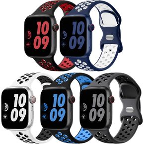 Lerobo Silicone Sport Band for Apple Watch 44mm 46mm 45mm 49mm 42mm Men in Kuwait