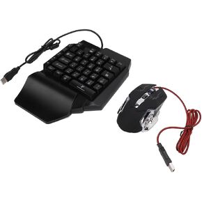 Half Hand Gaming Keyboard and Mouse Combination for Ultimate Mobile Gaming Performance On the Go Lightweight Multifunctional in Kuwait