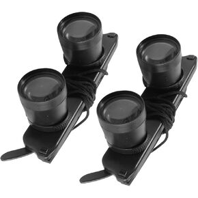 2pcs Headband Magnifier Binocular Glasses 3X PC Black in Kuwait