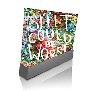 Shit Could be Worse Vinyl Decal Sticker Skin by Debbie's Designs for Wii Console in Kuwait