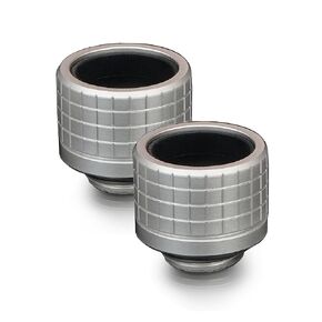 Thermal Grizzly DeltaMate HT16 Compression Fitting for Rigid Tubing, 16mm OD, Matt Nickel, 2-Pack in Kuwait