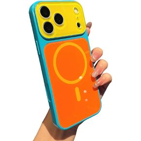 Caseative for iPhone 17 Pro Max Case, Orange Yellow in Kuwait
