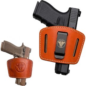 Cardini Leather - Premium Universal Leather IWB Holster for Compact & Full Size Pistols – Ambidextrous Waistband Holster in Kuwait