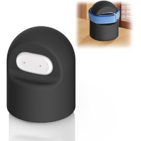 قاعدة شحن لـ Fitbit Air، حامل شاحن سيليكون مع إدارة الكابلات، قاعدة شحن ثابتة لدعم المكتب لـ Fitbit Air (الكابل غير متضمن) - أسود in Kuwait