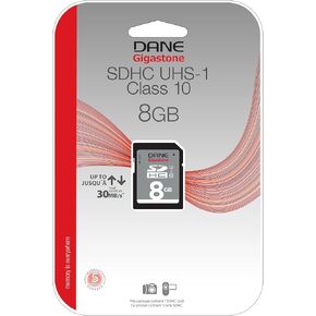 Dane Elec High Speed 8 GB Class 10 Secure Digital Card DA-SD-1008G-C in Kuwait
