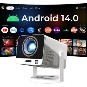 HP Projector Built-in Apps, USB-C Power Bank Compatible for Outdoor MC400 in Kuwait