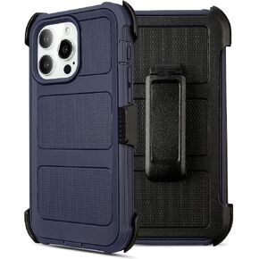for Defender Phone Case iPhone 13 Pro Case with Clip Holster Outdoor Black in Saudi Arabia