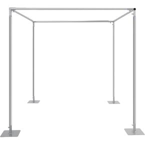 10x10x10ft Heavy Duty Backdrop Canopy Kit, Height Adjustable Backdrop Stand in Saudi Arabia