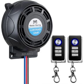 Rupse Motorcycle Alarm System, 2pcs Remote, Anti-Theft for Ebike/Scooter in Saudi Arabia