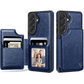 Compatible with Samsung Galaxy A37 5G Wallet Case with Card Holder,PU Leather RFID Blocking Shockproof Flip Cover Credit Card Slots Kickstand Men Women Phone Case,Black in Kuwait