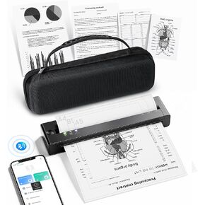 TATTMUSE A28U Portable Printer Wireless Inkless Thermal for Travel 8.5 x 11 in Saudi Arabia