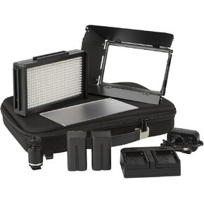 Ikan Mylo Mini Bi-Color LED Travel Kit, Black (MB4-TK) in Kuwait