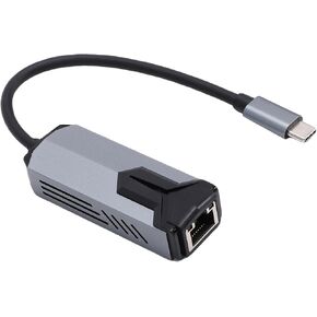 5Gbps Aluminum USB C to Ethernet Adapter for, 5000Mbps Converter for Portable Desktop PC, Lightweight and Portable, for Home or Work in Kuwait