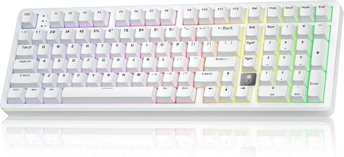 LEOBOG HI98C Pro Wireless Mechanical Gaming Aluminum Keyboard with Num Pad in Kuwait