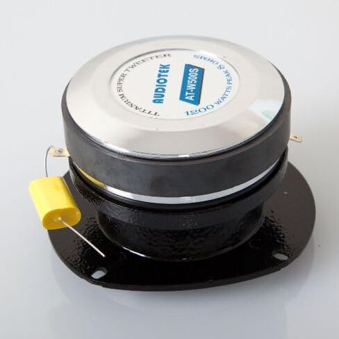 Audiotek ATW500S Car Super Tweeter - 1.75-Inch Titanium, 1200 Watt High-Frequency Vehicle Audio Speaker in Kuwait