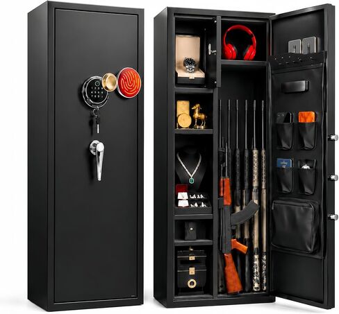 PRESTELION Gun Safe for Rifles and Pistols, 18-20 Rifles Safe in Kuwait