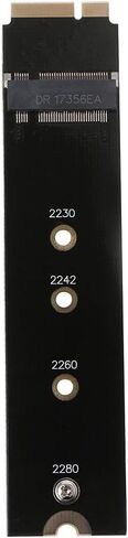 Adapter Card to 7+17 PIN 64G 128G 256G 512G for M.2 for 2012 Air Black in Kuwait