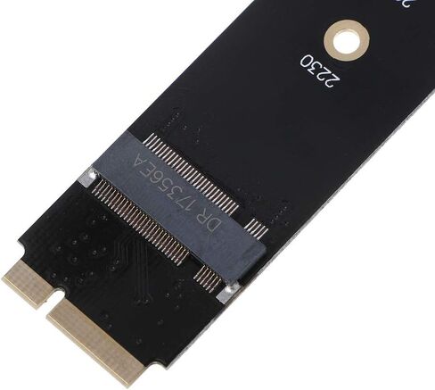 Adapter Card to 7+17 PIN 64G 128G 256G 512G for M.2 for 2012 Air Black in Kuwait