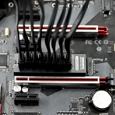 M.2 to SATA 3.0 Adapter, 8 Ports, 16Gbps, Aluminum in Kuwait