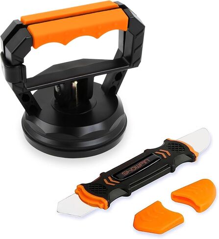 Showpin Smart Phones Suction Cup Tool Opening Pliers Repair LCD Screen, 3 in 1 iPhone Repair Tool Prying Tool Compatible with Cell Phone/Laptop/Tablet PC in Kuwait