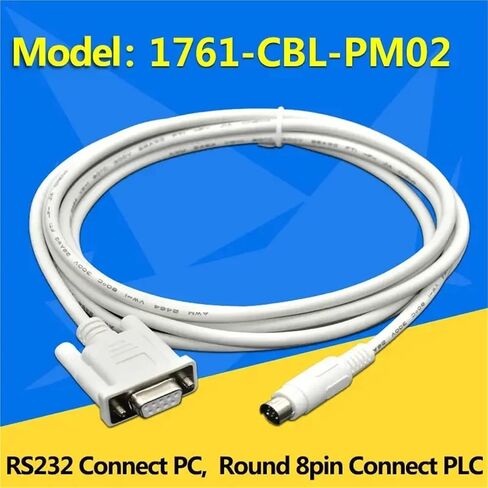 1761-CBL-PM02 For1000,1200,1400,1500 Series PLC Programming Cable 1761CBLPM02 MICROLOGIX in Kuwait