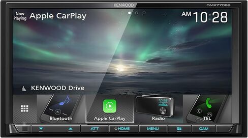 Kenwood DMX7706S 6.95" Digital Media Receiver w/Bluetooth, Apple CarPlay and Android Auto in Kuwait