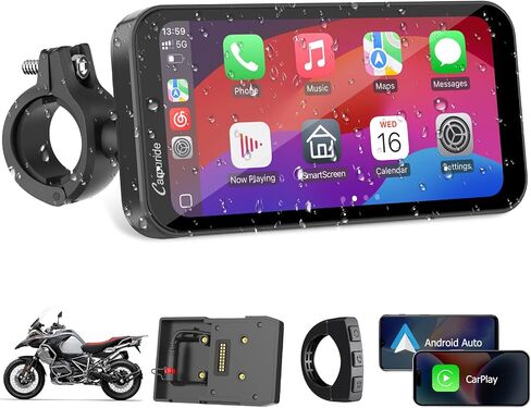 Carpuride Wireless Carplay & Android Auto with Dash Cam in Saudi Arabia