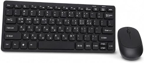 Vikye Korean Wireless Keyboard and Mouse Combo, 2.4GHz Slim 78 Key Set in Kuwait