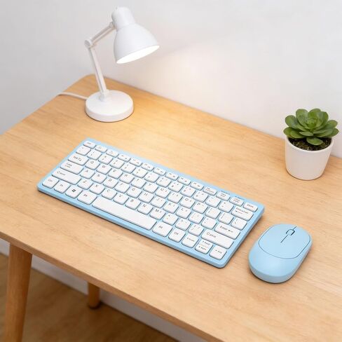 2.4Ghz 78 Keys Wireless Keyboard and Mouse Combo in Kuwait