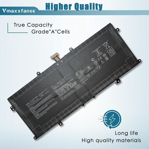 ASUS C41N1904 Laptop Battery Replacement for ASUS ZenBook 13 BX325JA UX325SA UM325SA UX363EA-EM045R 14 UX425UA UM425IA HM053T ZenBook Flip S13 UX393EA VivoBook S14 S435EA C41N1904-1 in Kuwait