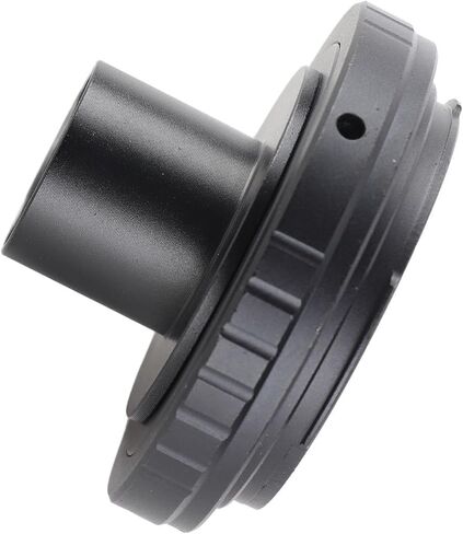0.965 Inch Astronomical Telescope Eyepiece Metal Adapter for Camera, Detachable High Strength Black Adapter for Astronomical Telescope in Kuwait