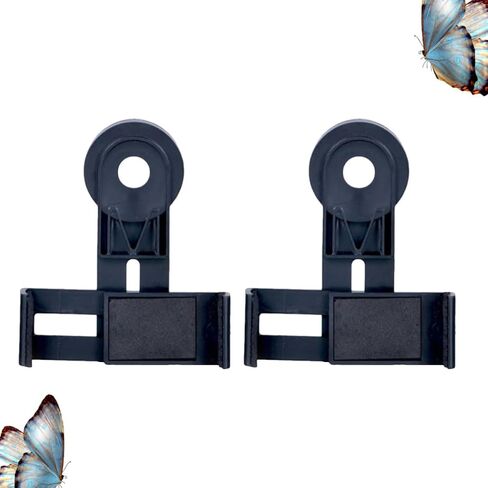 BESPORTBLE 2pcs Portable Phone Telescope Holders Clip for Single-Tube Telescope Compatible with 42.5mm Phones for Concerts and Traveling in Kuwait