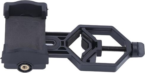 Universal Lightweight Phone Telescope Adapter Holder for Easy for Outdoor Exploration Black in Kuwait
