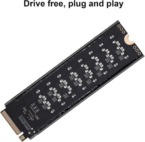 ciciglow M.2 to Serial ATA 3.0 Adapter 8 Ports High Performance Expansion Card for with Heat Sink 1 Unit in Kuwait