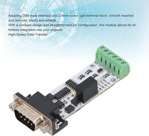 RS232 to TTL Converter Module Isolation Stable Serial Port Conversion for Electronic Communications with Overcurrent ESD Guard in Kuwait