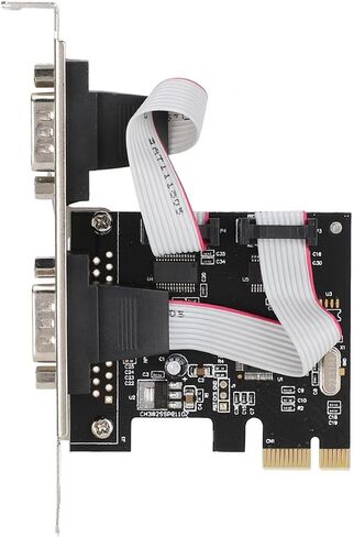 PCIE to Dual RS232 Serial Adapter Card with WCH382L Chip for in Kuwait
