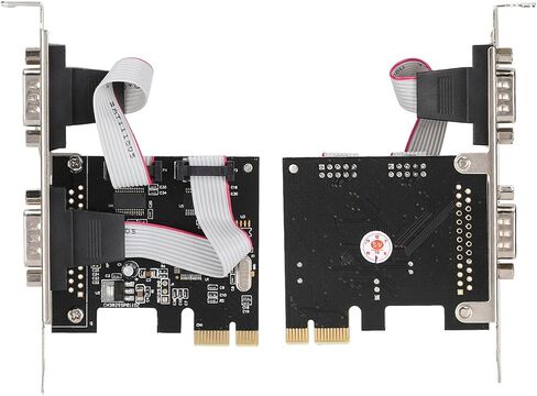PCIE to Dual RS232 Serial Adapter Card with WCH382L Chip for in Kuwait