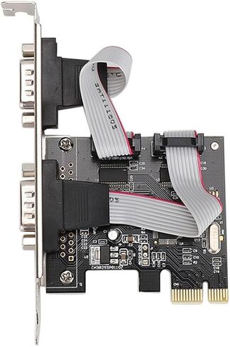 PCIE to Dual RS232 Serial Adapter Card with WCH382L Chip for in Kuwait