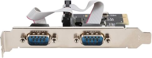 PCIE to Dual RS232 Serial Adapter Card with WCH382L Chip for in Kuwait