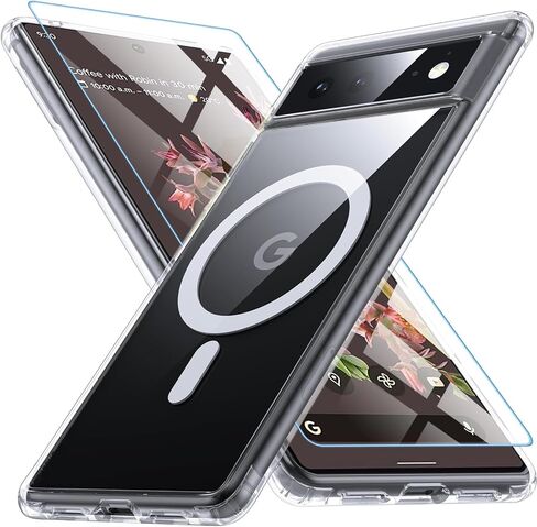 Magnetic Case for Motorola Razr 2026/2025/2024, Clear Shockproof in Kuwait