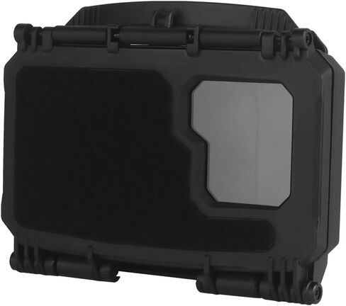 Tactical Phone Case Universal Integrated Phone Clamp MOLLE Holder, Cell Phone Chest Mount with Viewing Window for Map Navigation Airsoft Hunting Vest Plate Carrier Outdoor Hiking in Kuwait