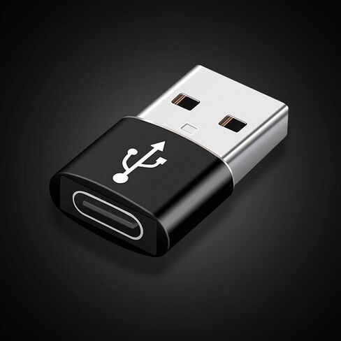 LiebeWH 4PCS USB C Female to USB Male Adapter Aluminum Alloy Type C Charger Cable Converter for Phone Tablet Hub in Kuwait