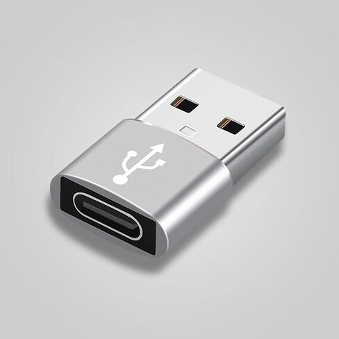 LiebeWH 4PCS USB C Female to USB Male Adapter Aluminum Alloy Type C Charger Cable Converter for Phone Tablet Hub in Kuwait